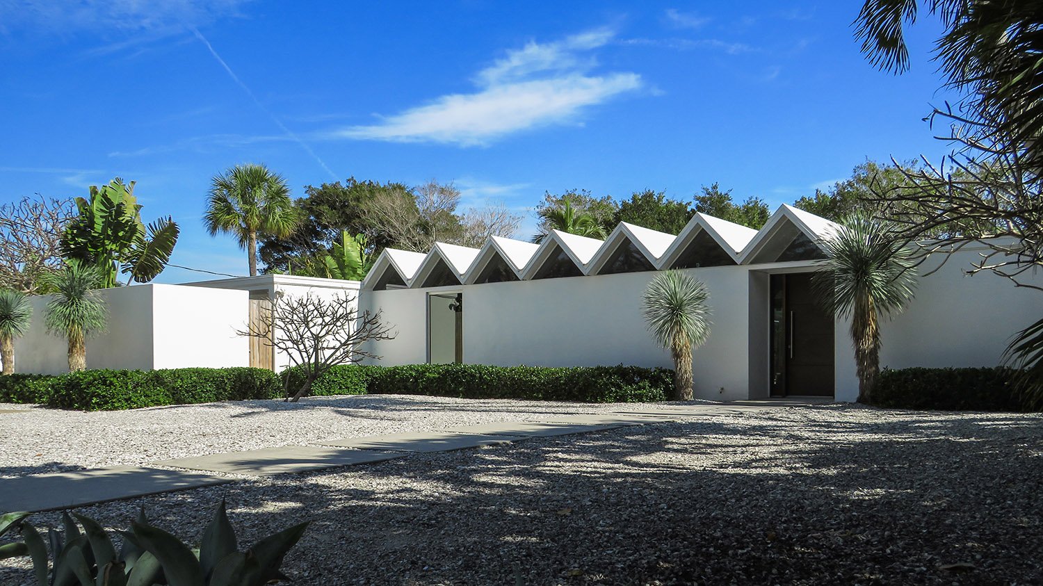 Tollyn Twitchell. Zigzag House (1959). Lido Shores, Sarasota, Florida.