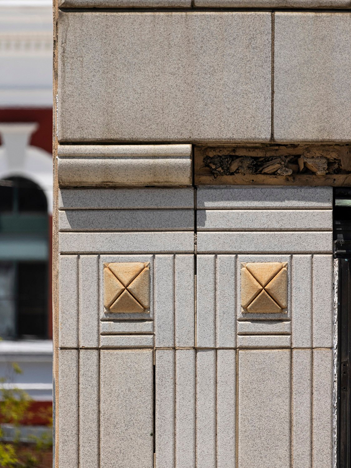 Ornamentation on S.H. Kress & Co., Anniston, Alabama