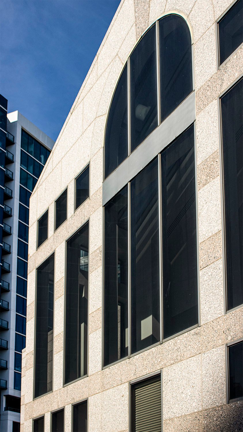 South facade of Bank South, Buckhead Branch, Atlanta