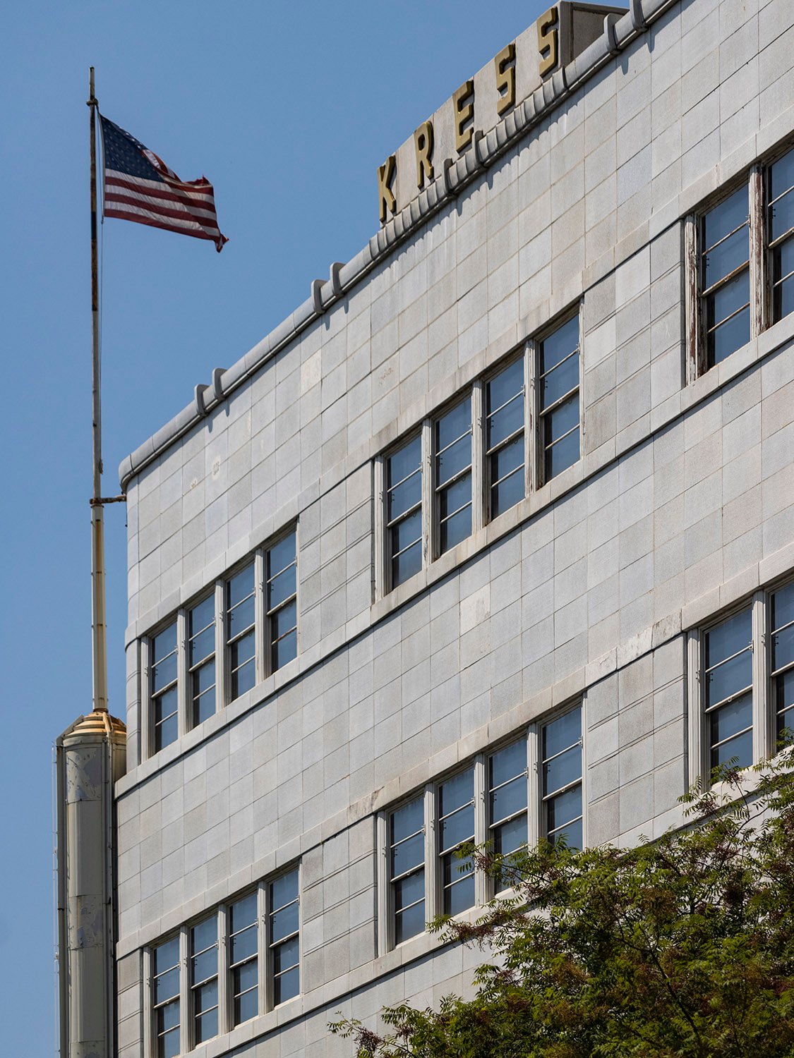 South facade of S.H. Kress & Co., Birmingham, Alabama