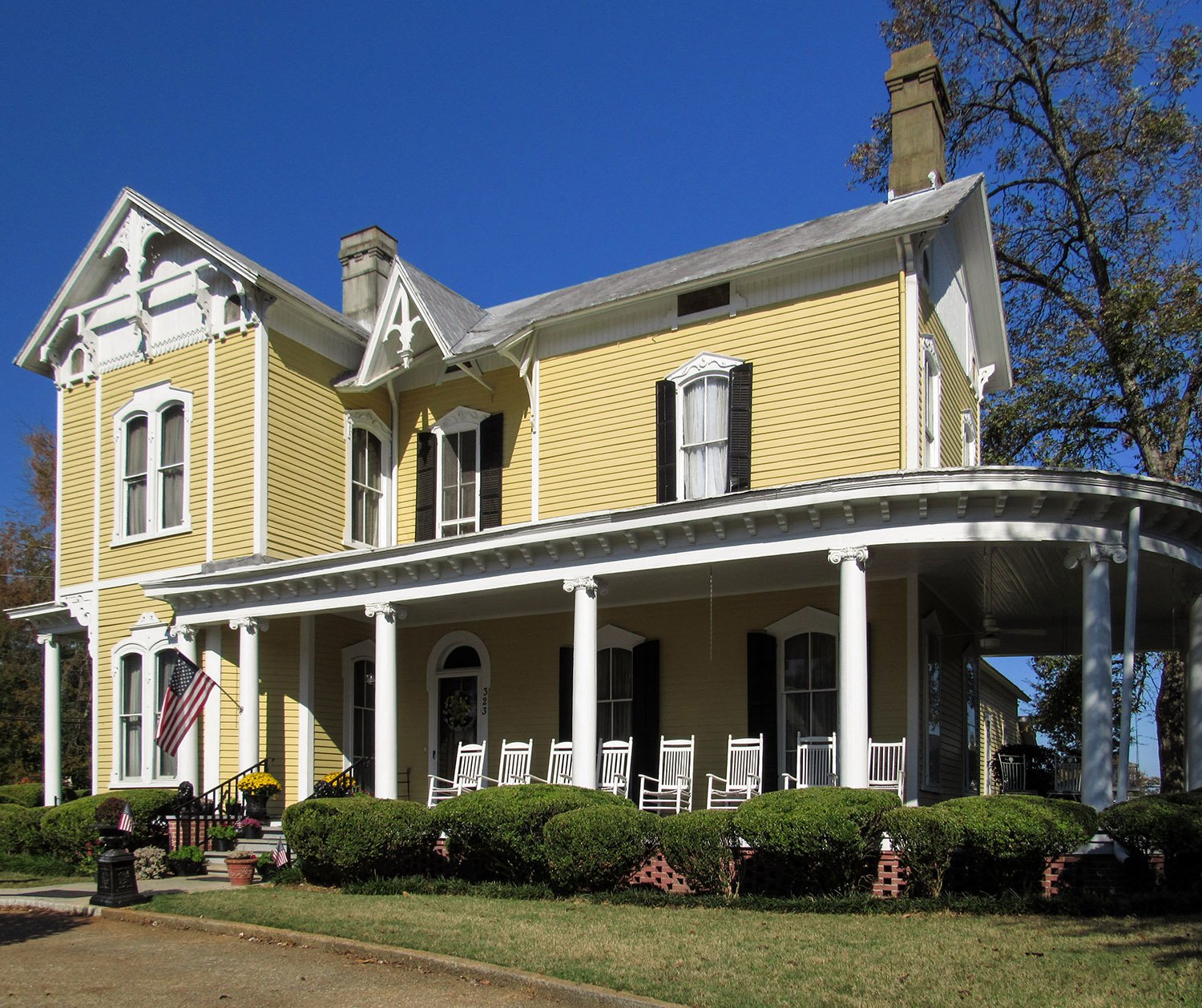 W.H. Parkins of Parkins & Bruce. James Fricker Residence (1879). Americus, Georgia.