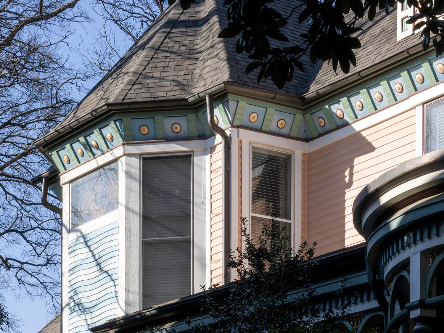 East elevation of the George E. King Residence, Atlanta