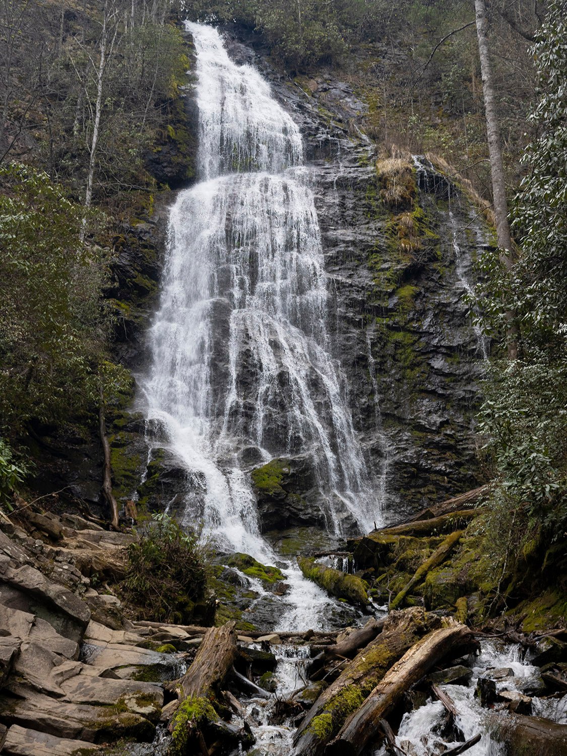 Mingo Falls. Cherokee, North Carolina.