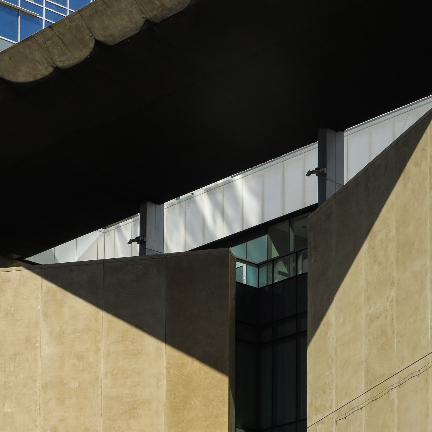 Southeast facade of the Mint Museum Uptown, Charlotte, North Carolina
