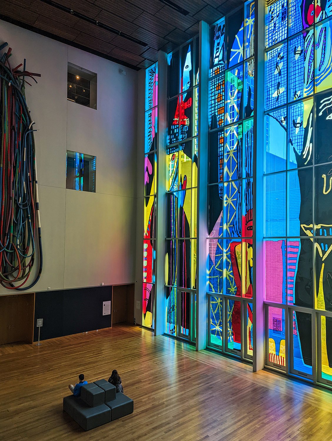 Atrium in the Mint Museum Uptown, Charlotte, North Carolina
