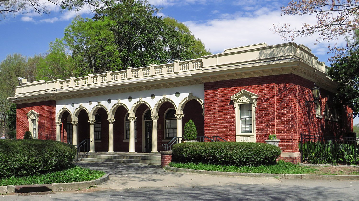 Harry Leslie Walker of King & Walker. Public Comfort Building (1911), Piedmont Park, Atlanta. 