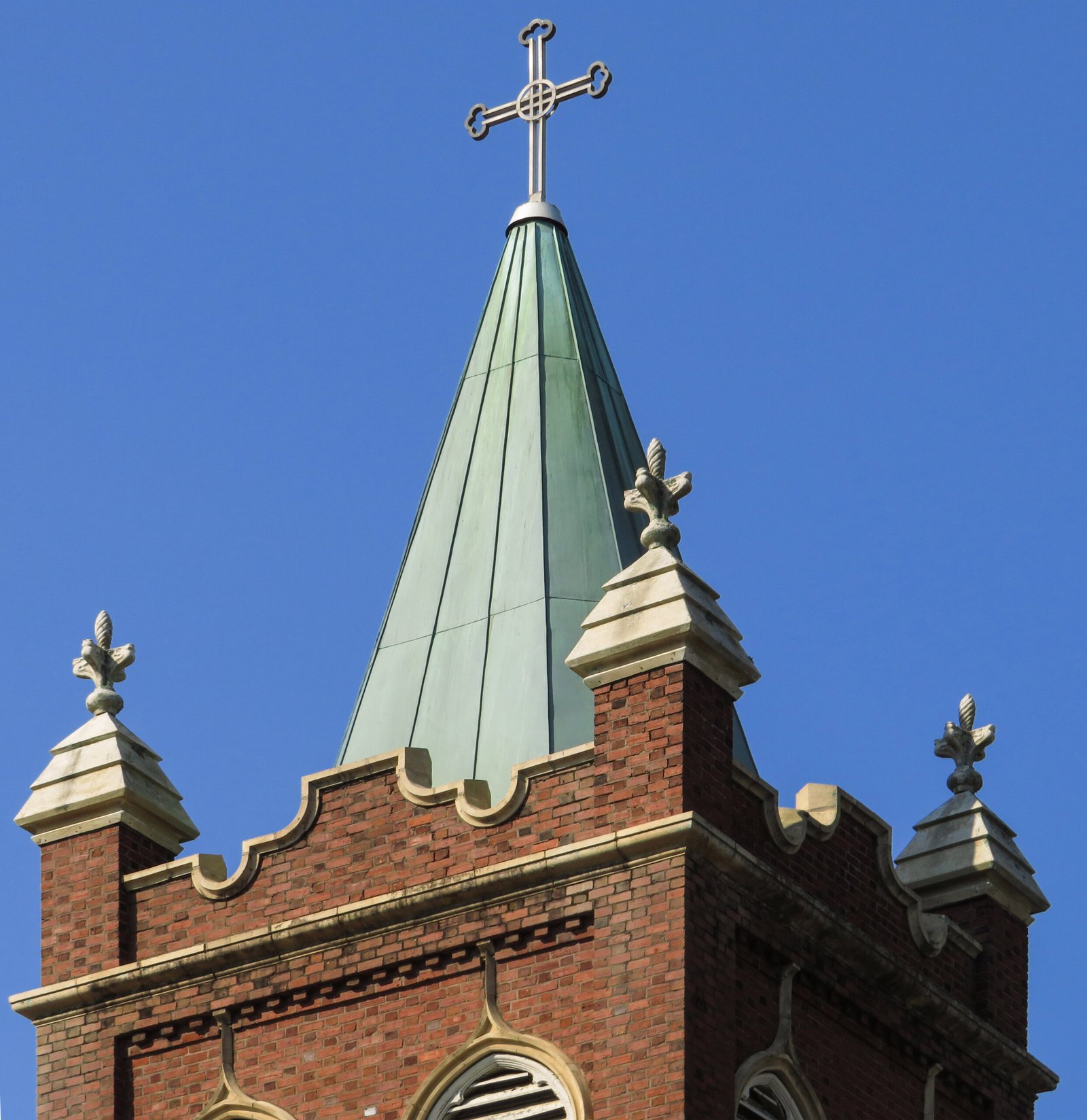 Steeple on Second Presbyterian Church, Greenville, South Carolina