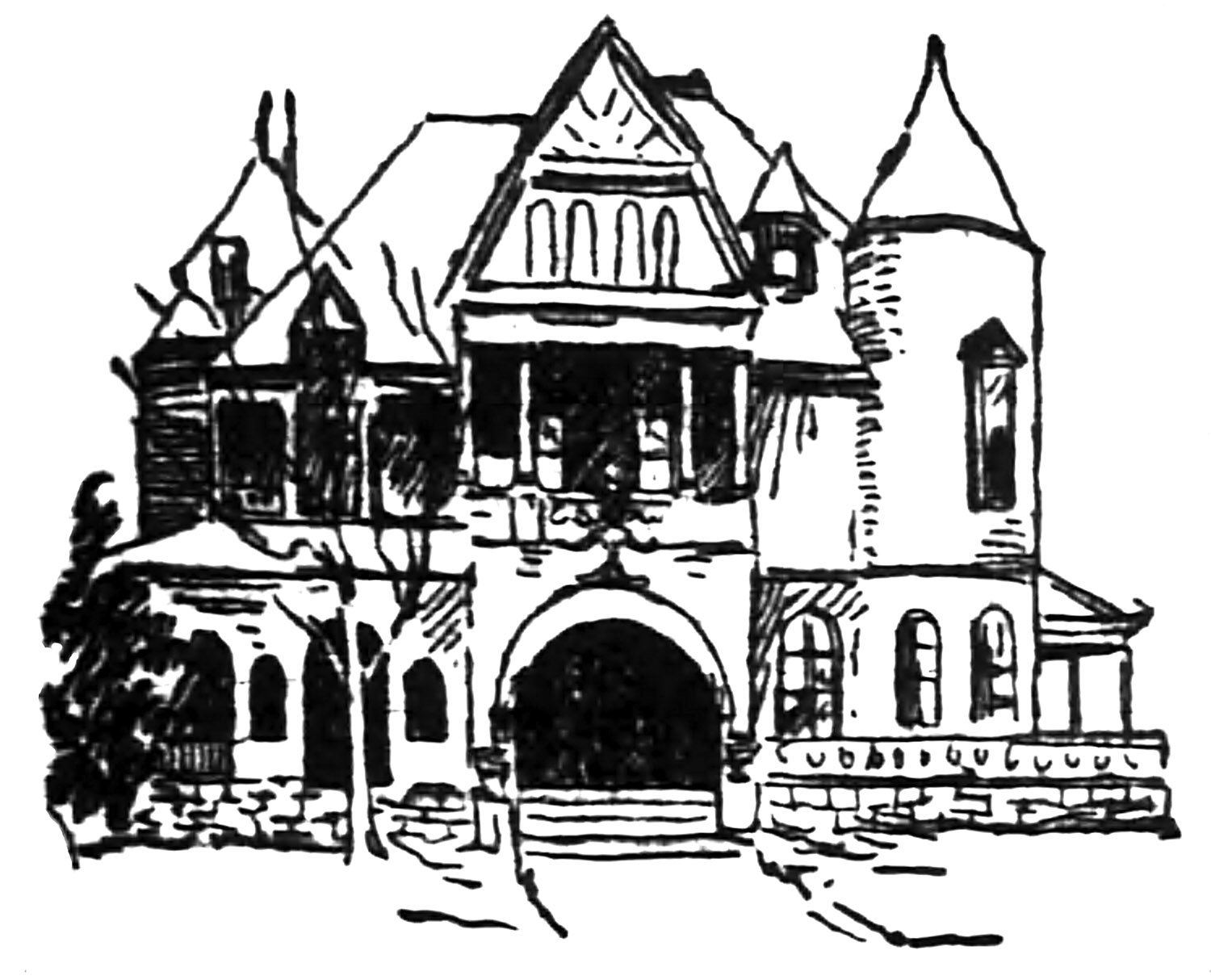 G.L. Norrman. William J. Speer Residence (1890-1911). Atlanta.