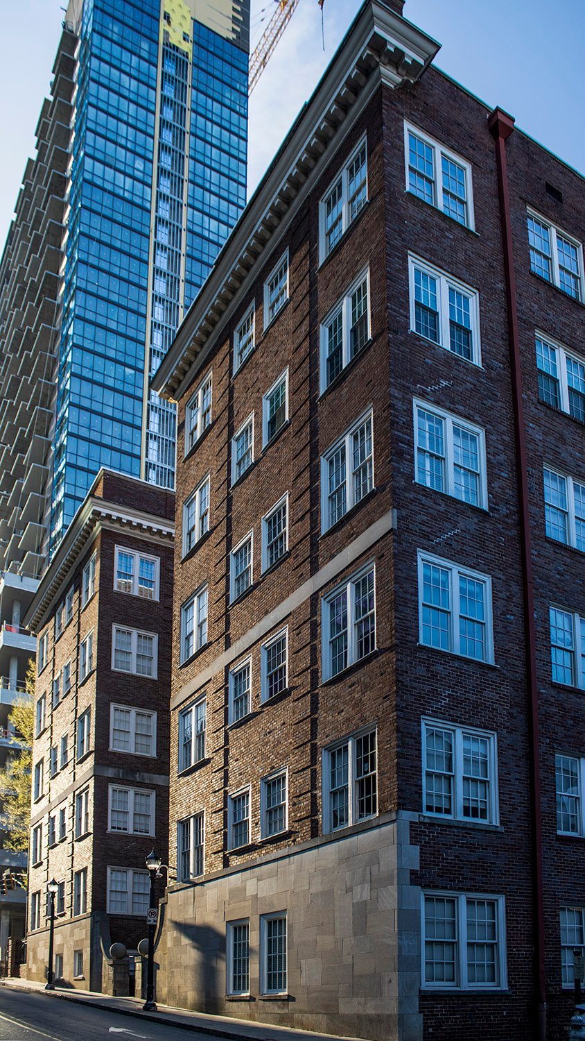 North elevation of 696 Peachtree Apartments