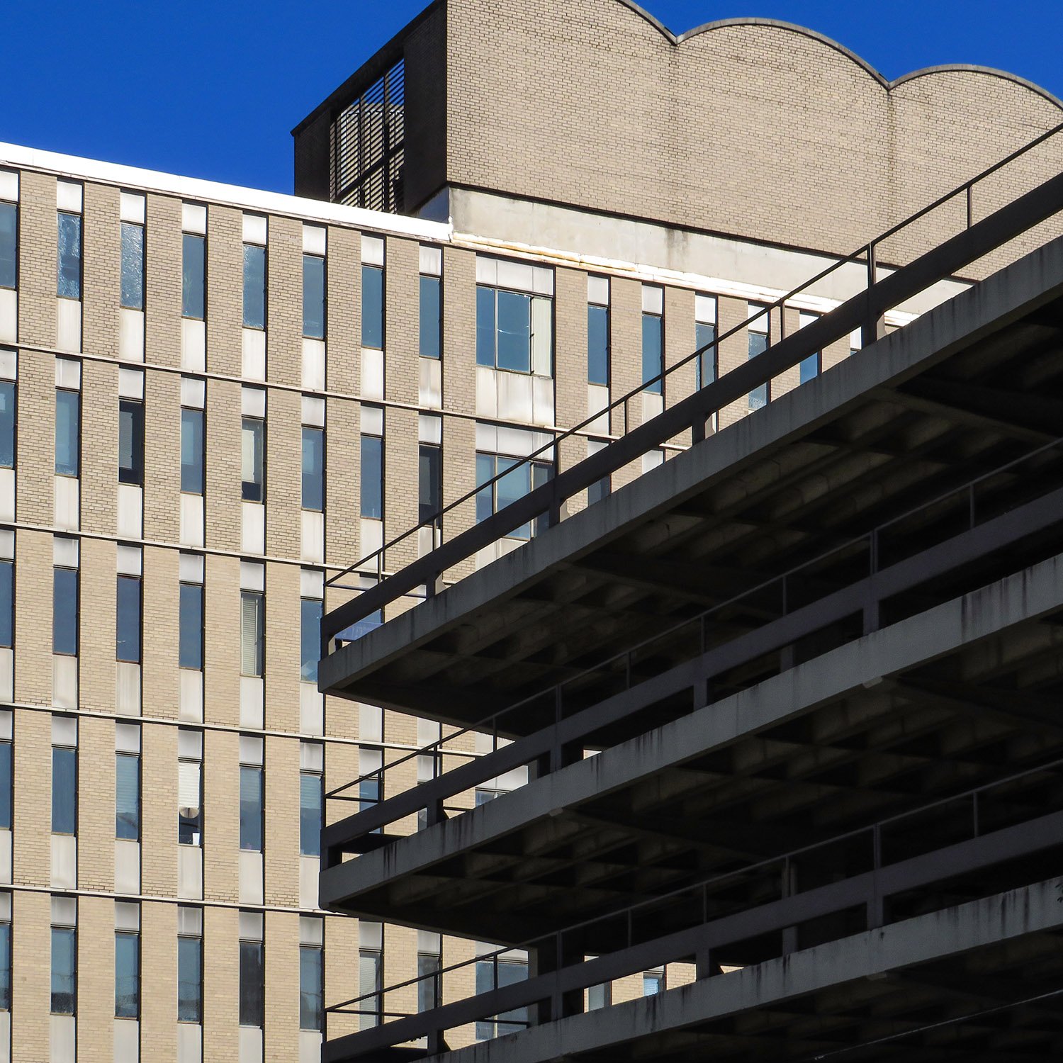 West elevation of the Baptist Professional Building