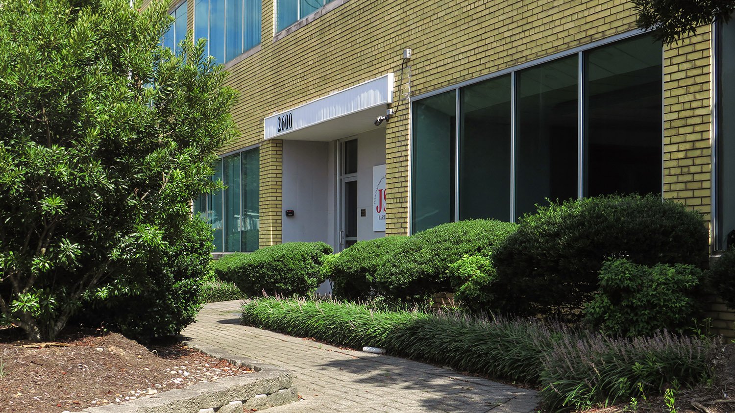 Entrance of Container Corporation of America, Greensboro, North Carolina