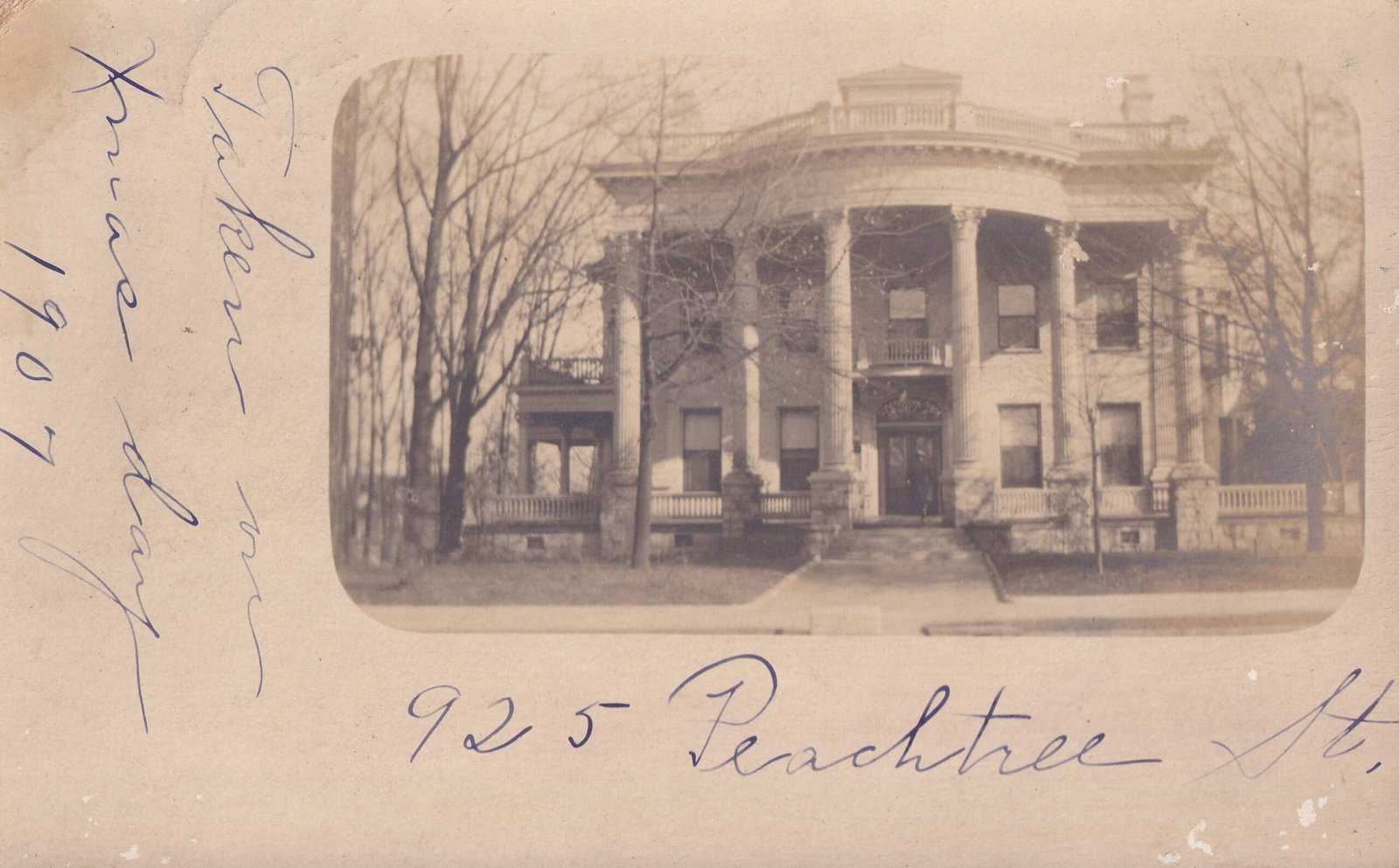 Postcard view of Fleming duBignon Residence (1902), Atlanta
