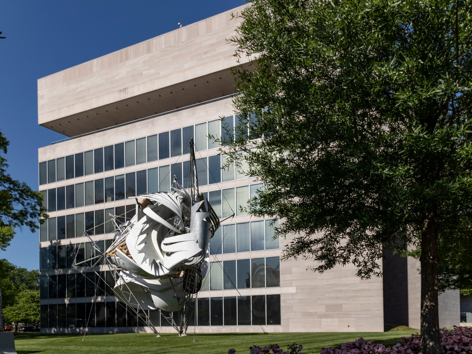 East facade of the East Building