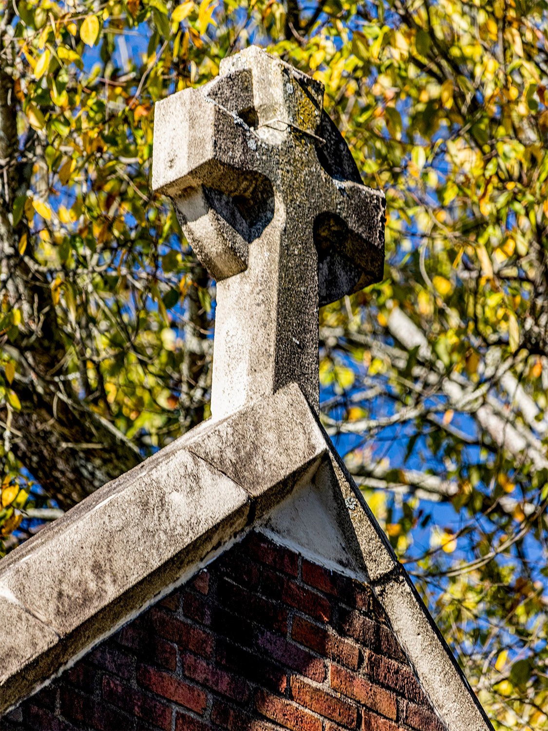 Cross on the Church of the Epiphany Parish House