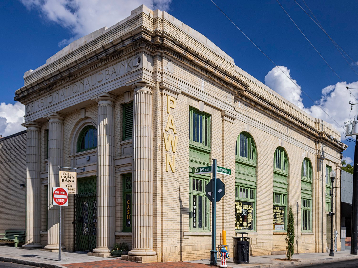 A. Ten Eyck Brown. First National Bank of Conyers (1919). Conyers, Georgia. 