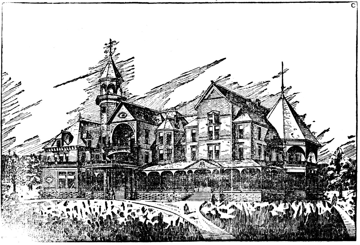 Bruce & Morgan. Confederate Soldiers' Home (1891-1901). Atlanta.