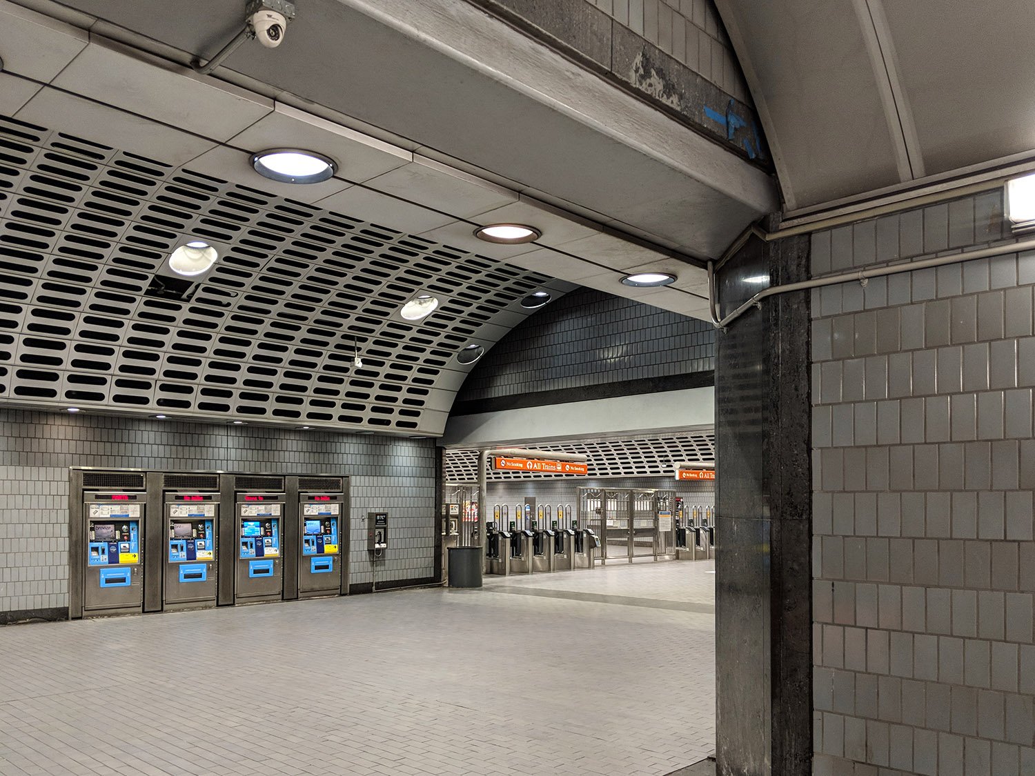 Corridor in Peachtree Center Station, Atlanta