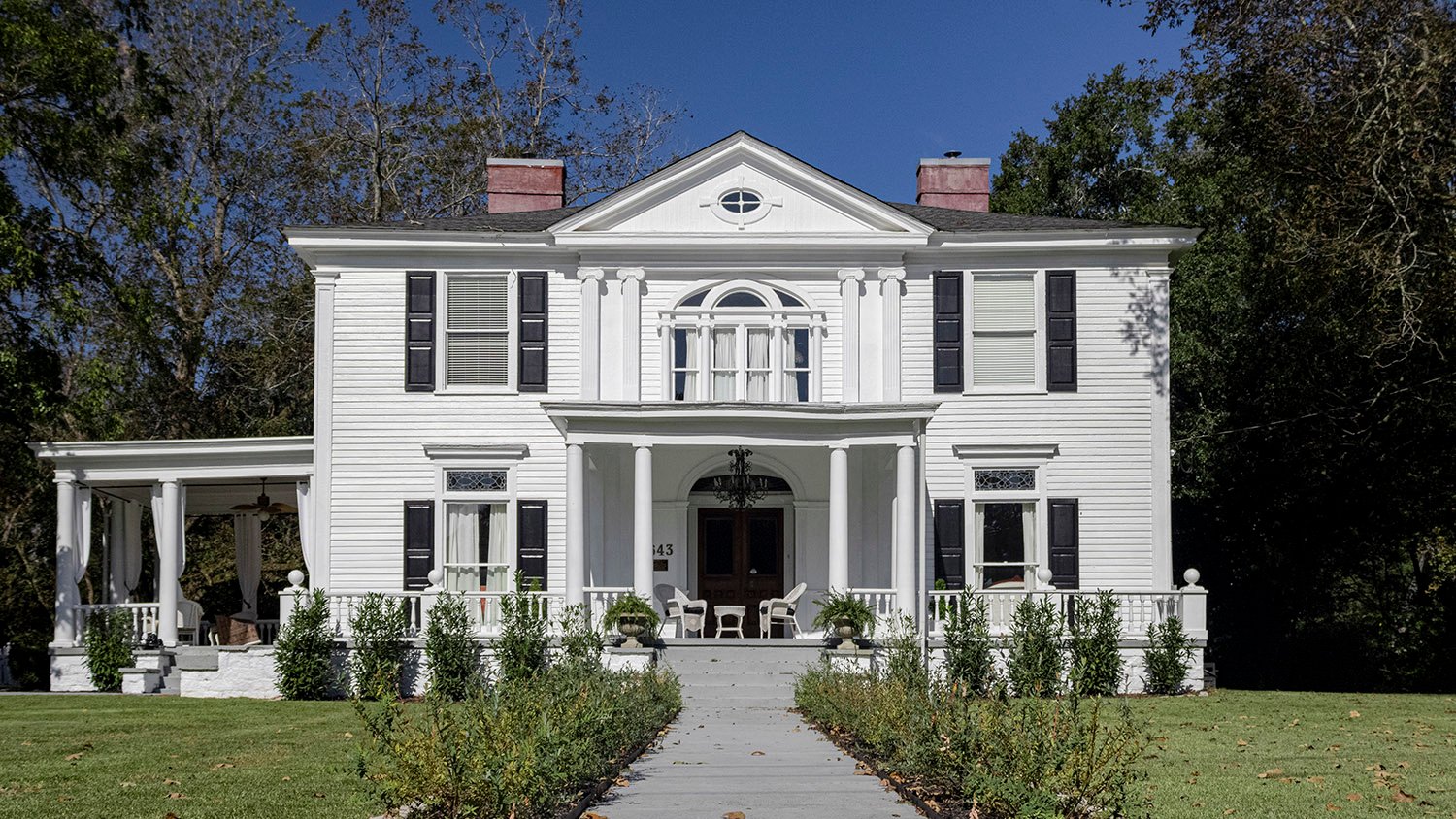 J.L. Pitts Residence (1863, renovation likely circa 1903). Barnesville, Georgia.