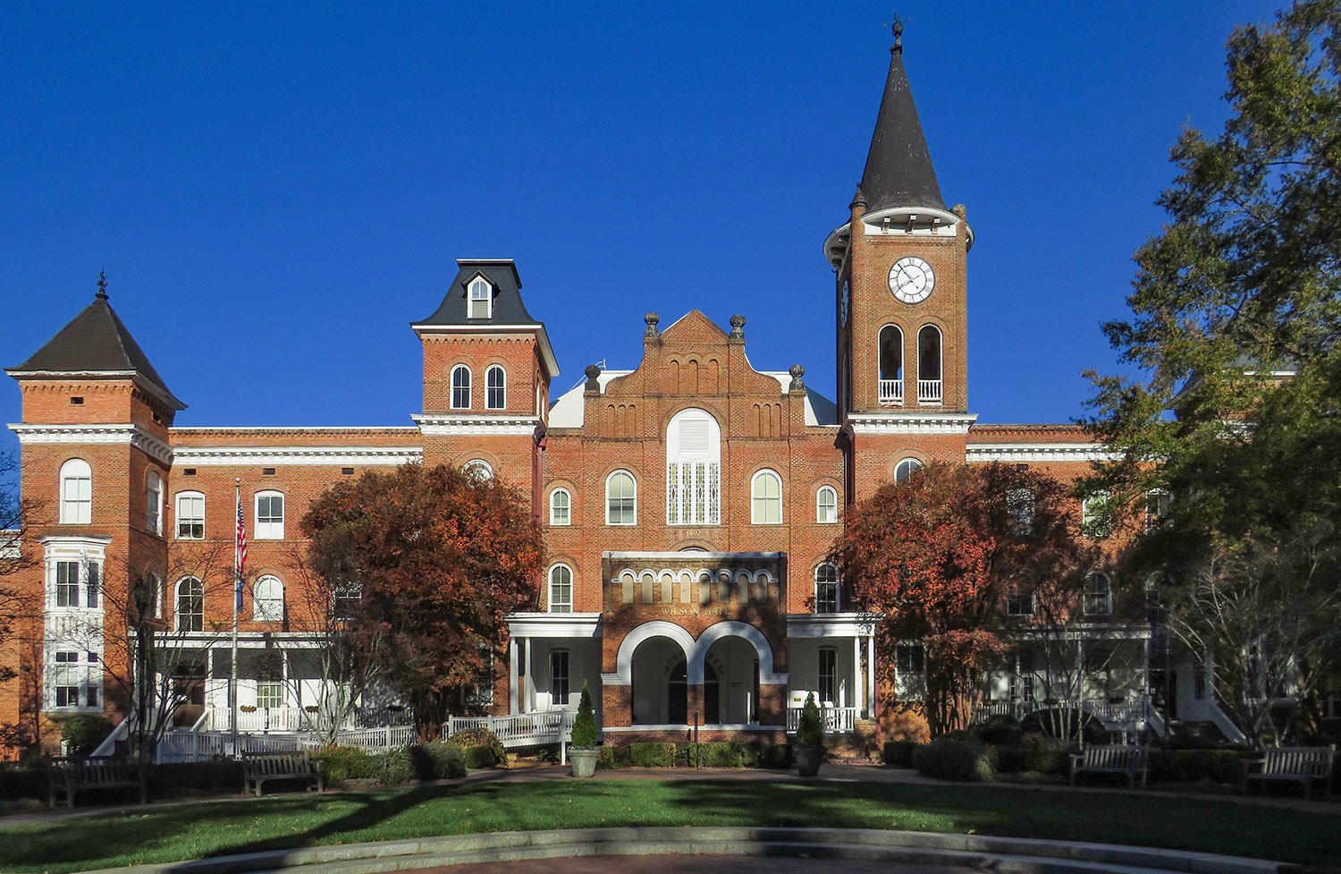 Bruce & Morgan. Wilson Hall (1892), Converse University, Spartanburg, South Carolina.