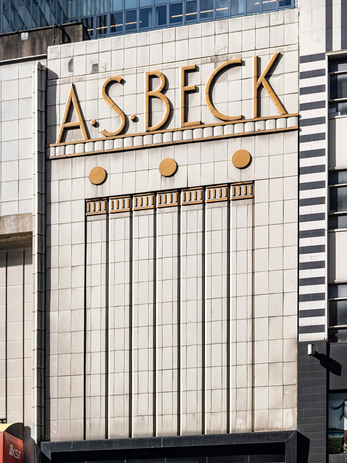 A.S. Beck (1936). 128 W. 34th Street, New York.
