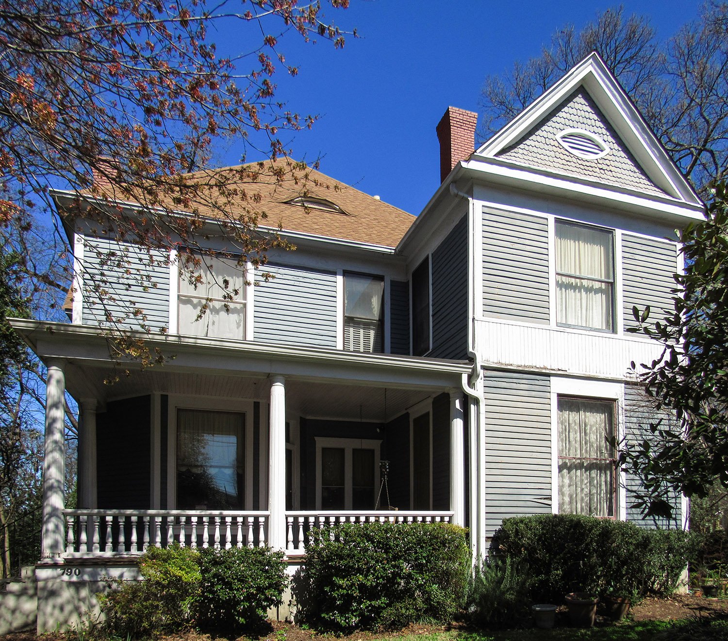 Bruce & Morgan. Charles R. Winship Residence (1893). Inman Park, Atlanta.