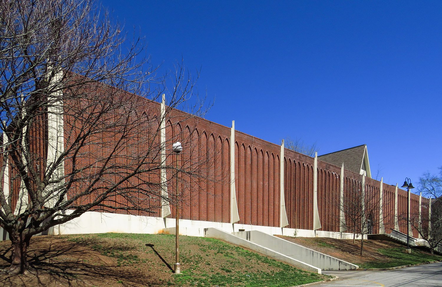 South facade of the Dana Fine Arts Center
