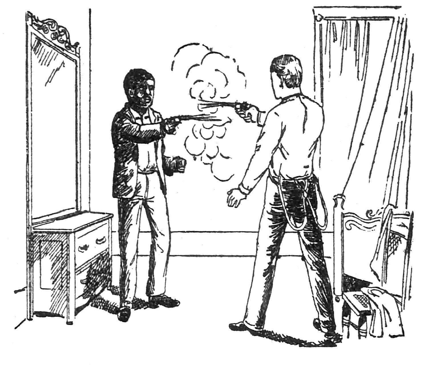 "Scene Of The Shooting."