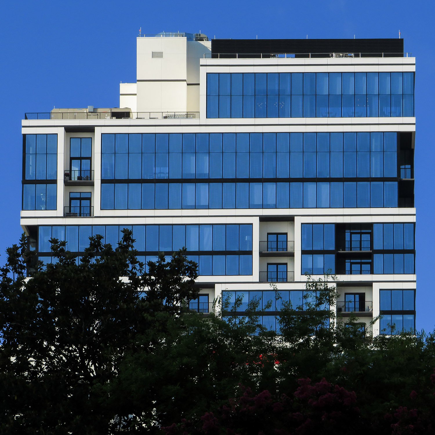 North elevation of lilli Midtown, Atlanta
