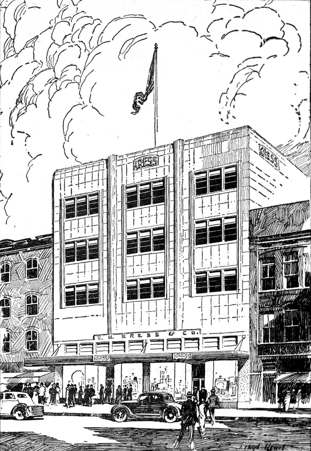 llustration of S.H. Kress & Co. (1936), Atlanta