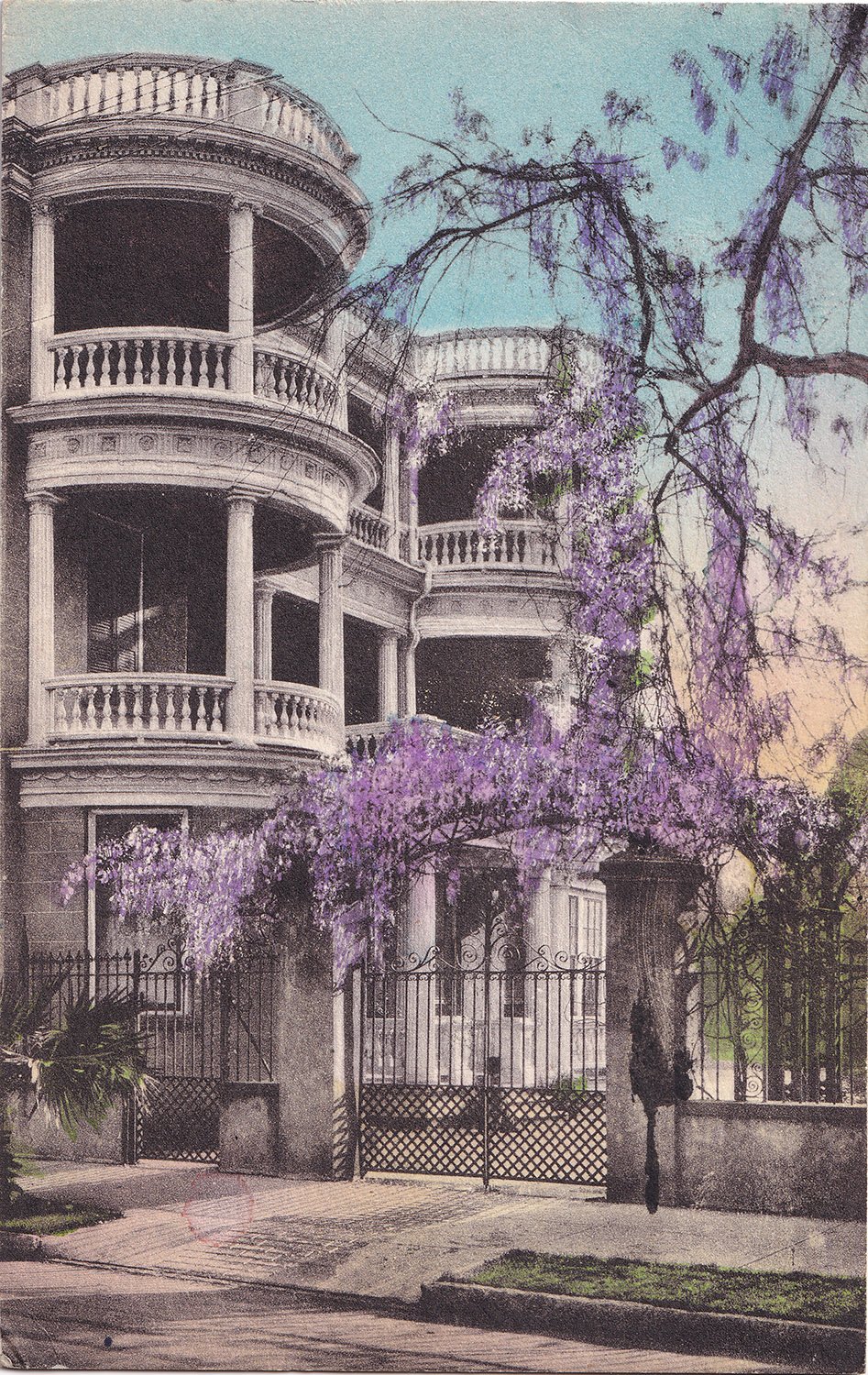 Postcard view of W.B. Chisolm Residence (1893), Charleston, South Carolina