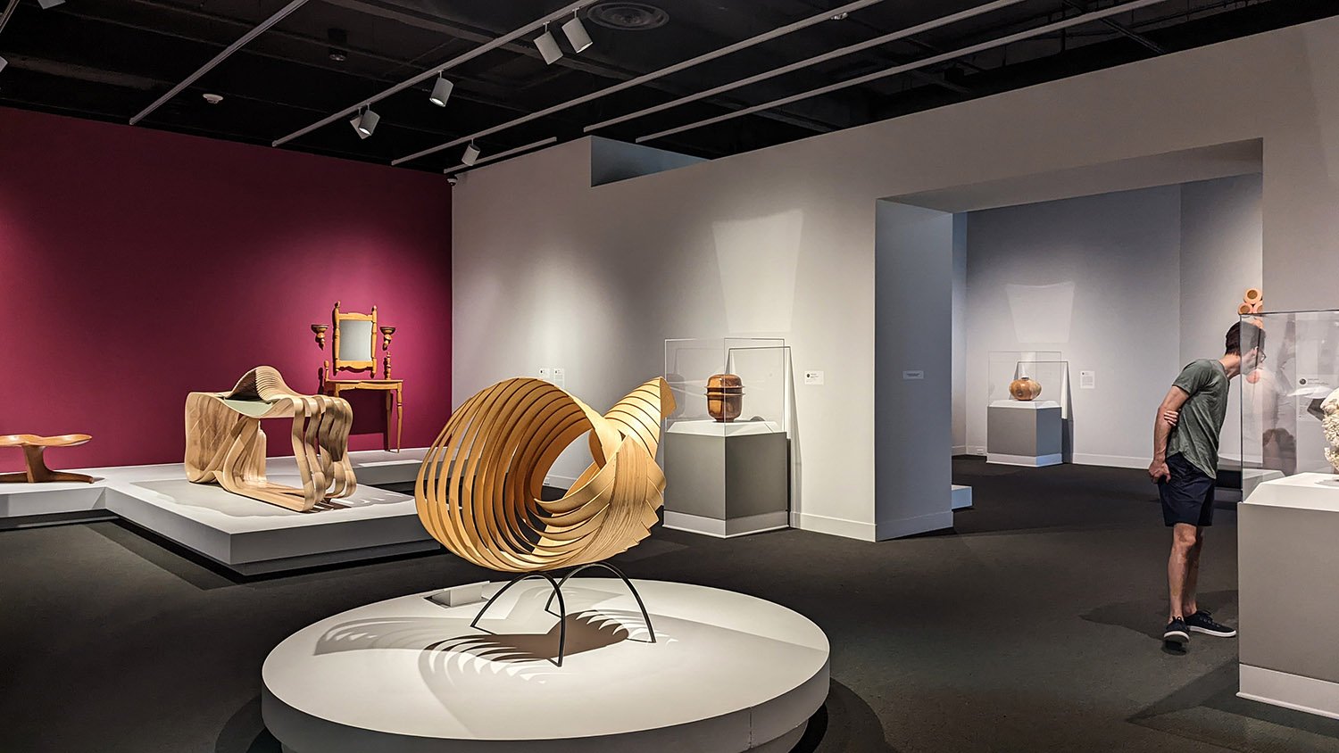 Gallery in the Mint Museum Uptown, Charlotte, North Carolina