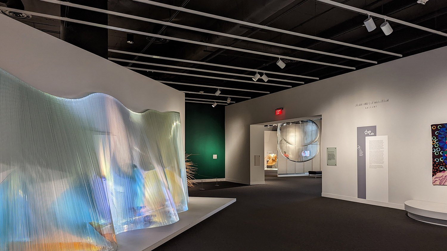Gallery in the Mint Museum Uptown, Charlotte, North Carolina