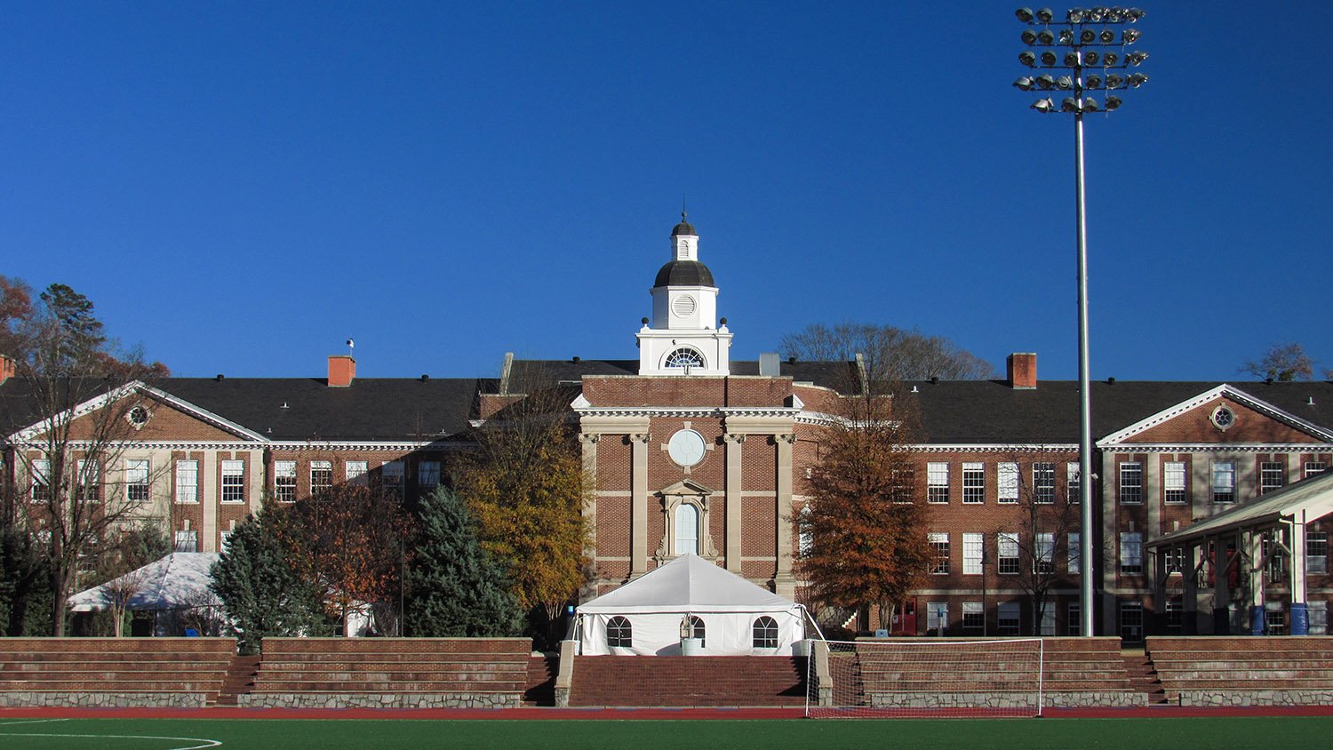 West elevation of North Fulton High School, Atlanta