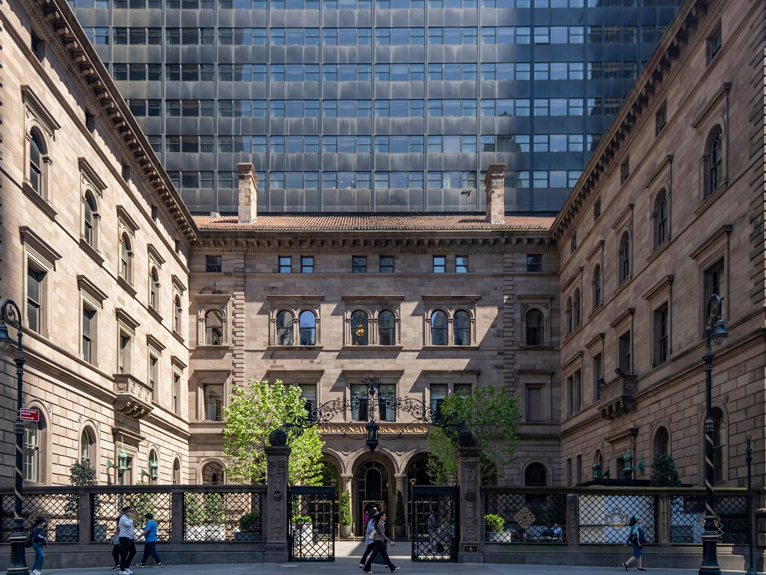 Courtyard of the Villard Houses, New York