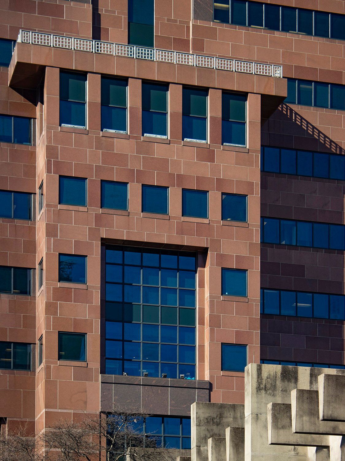 East elevation of Ten Peachtree Place, Atlanta