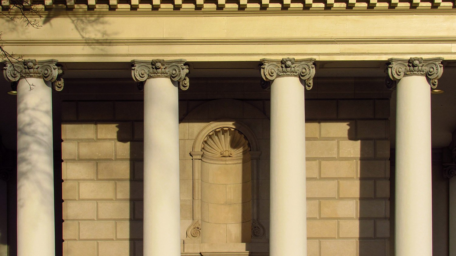 Portico of Glenn Memorial Church, Atlanta