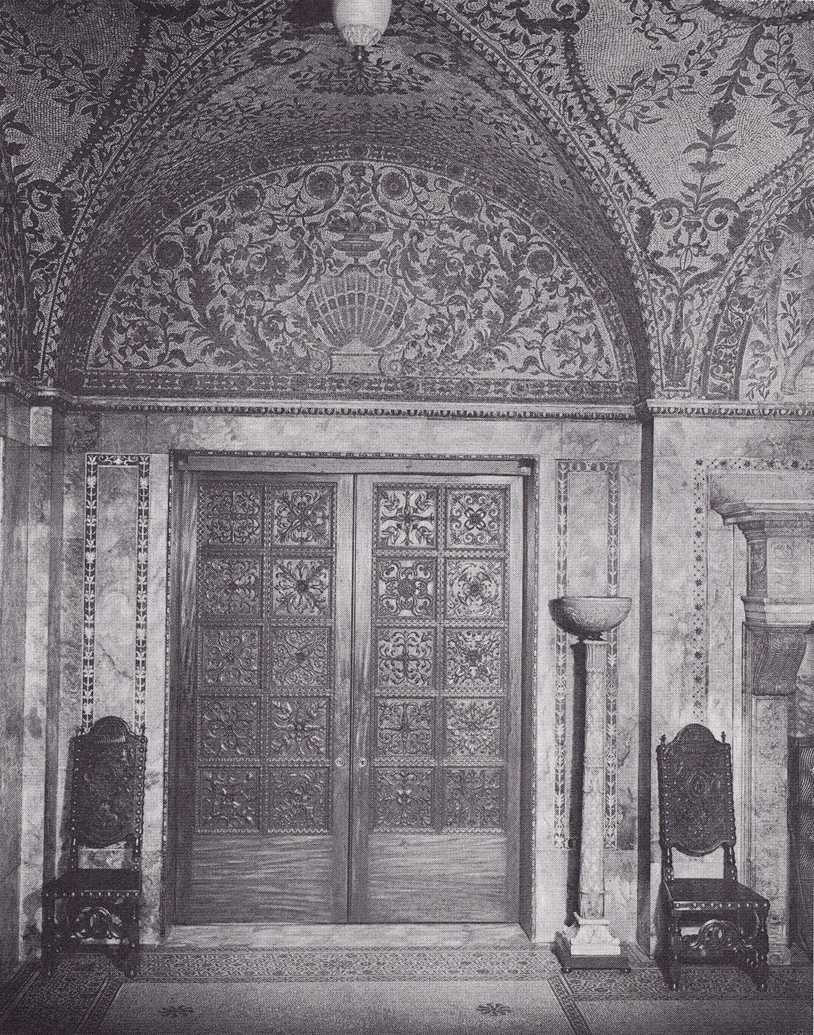 Door to Dining Room, Henry Villard Residence at the Villard Houses, New York