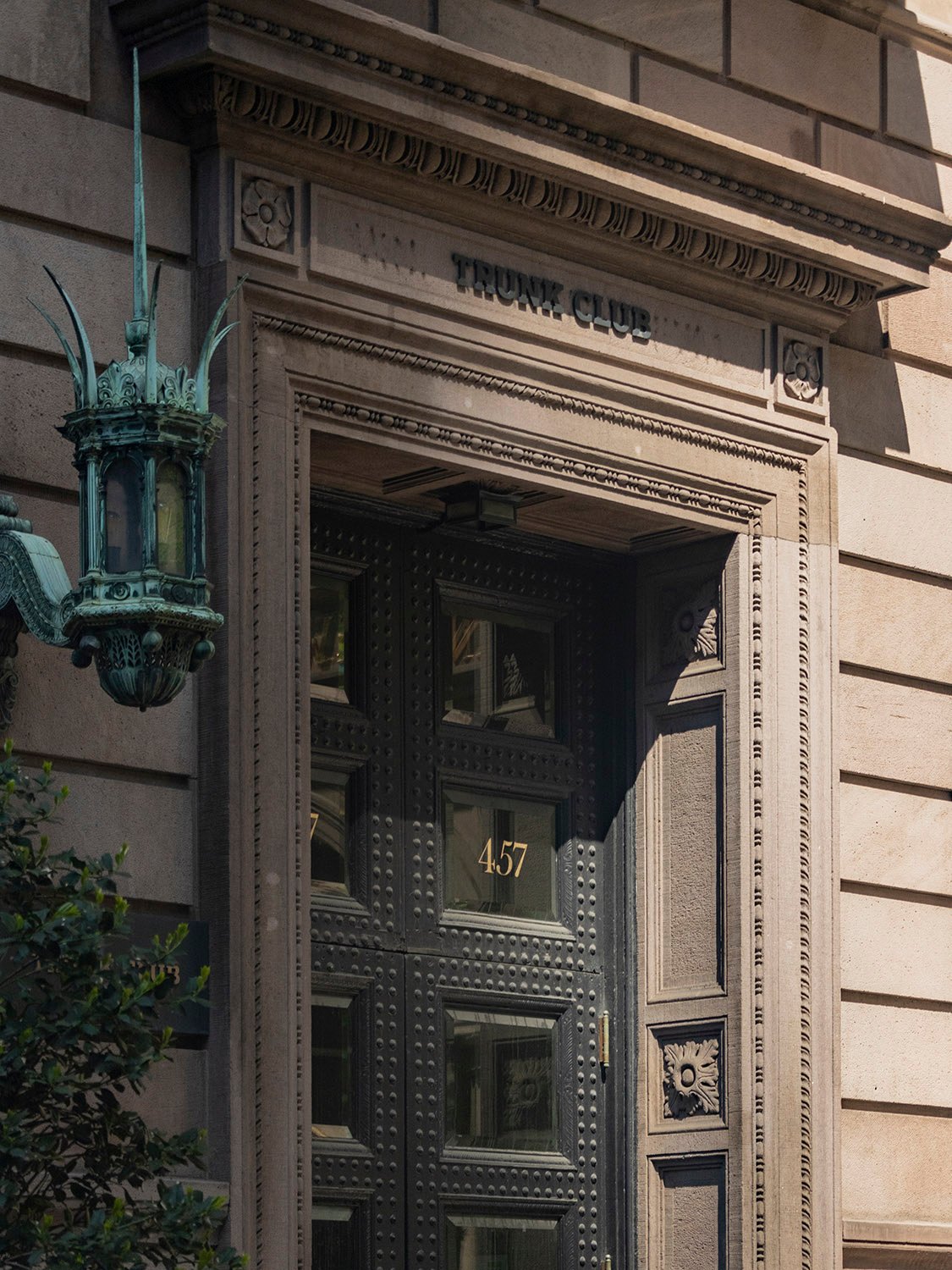 Entrance to the north wing of the Villard Houses, New York
