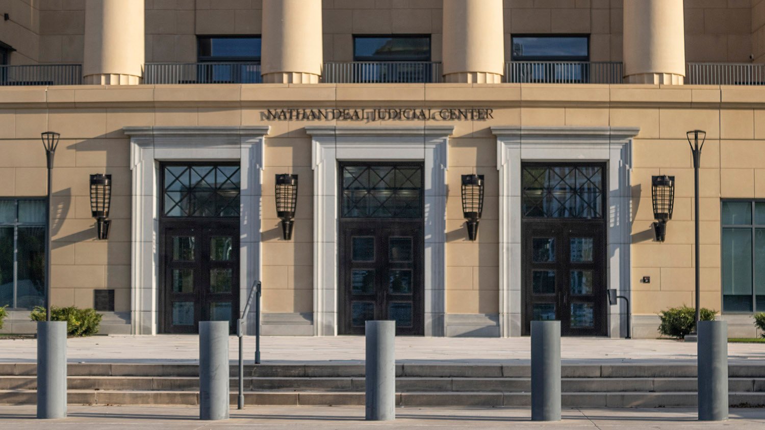 Entrance of the Nathan Deal Judicial Center, Atlanta