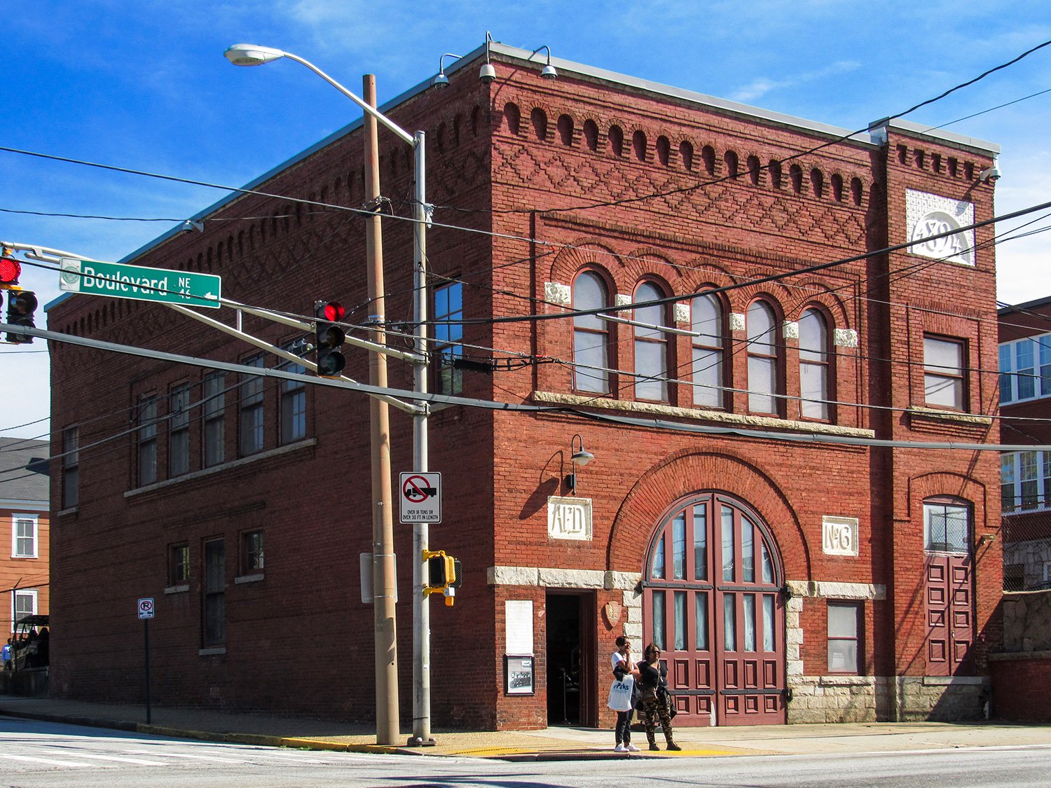Bruce & Morgan. Engine House No. 6 (1894). Sweet Auburn, Atlanta.