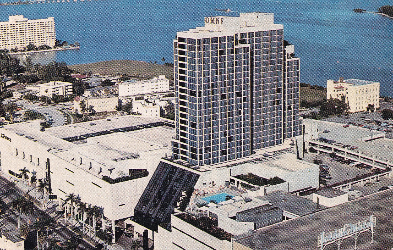 Postcard view of Omni International Miami