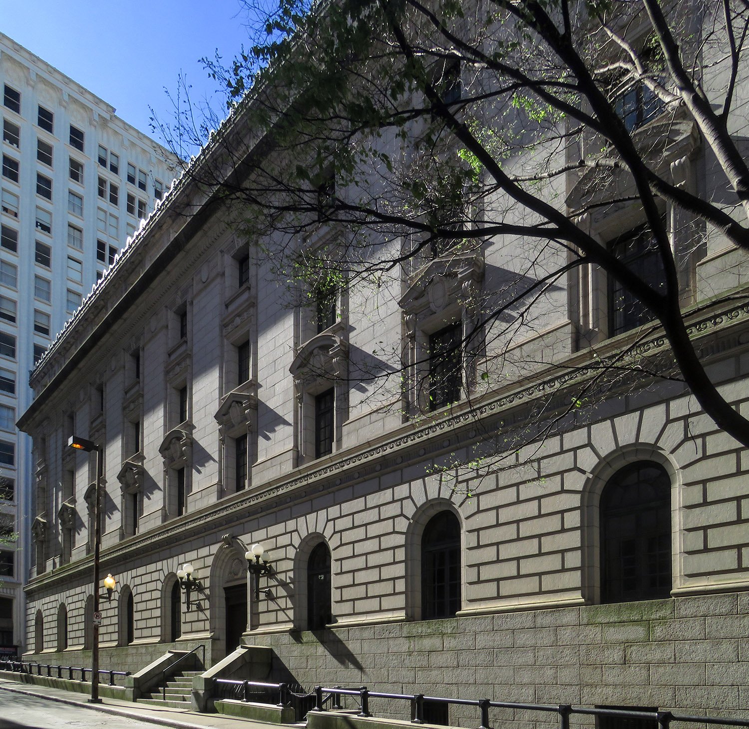North elevation of the United States Post Office and Courthouse, Atlanta