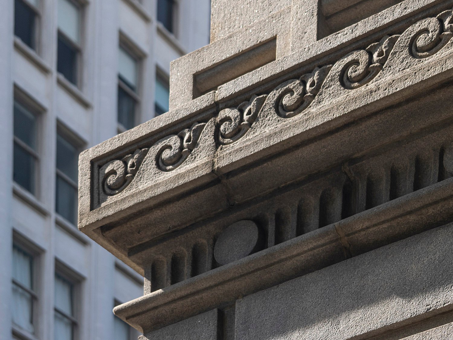Stringcourse on the United States Post Office and Courthouse, Atlanta